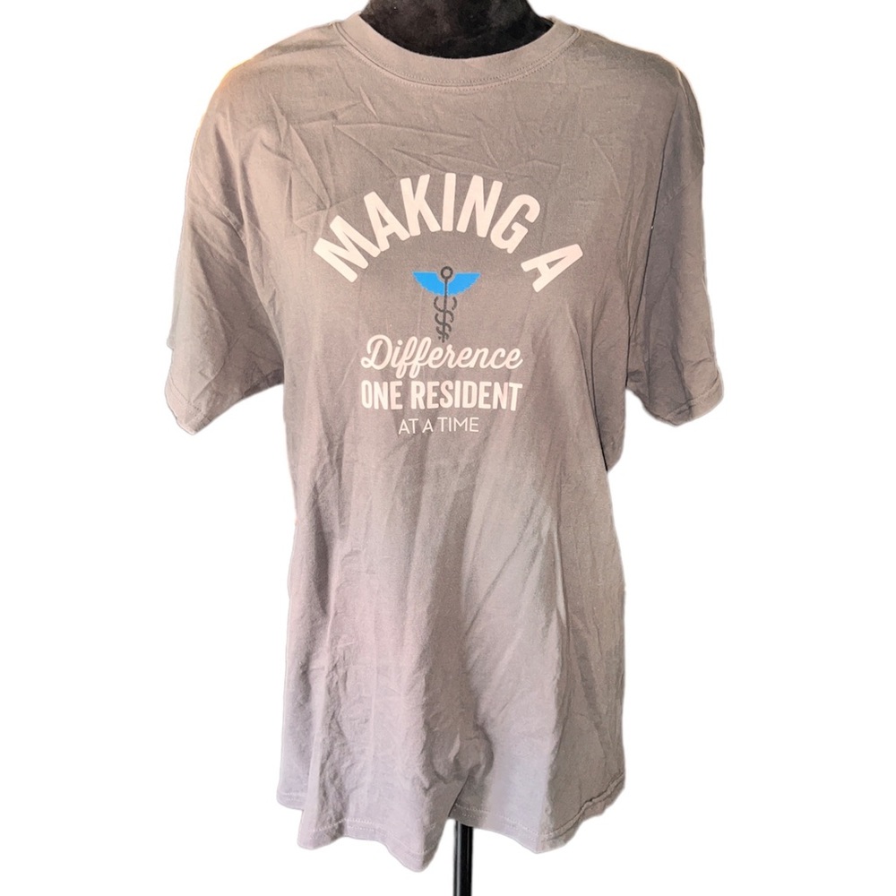 Hanes - Custom Ink - Making a Difference - Nursing Short Sleeve T-Shirt -
